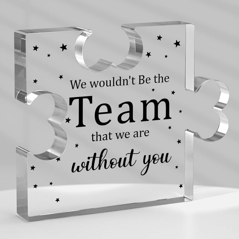 Funnli Boss Gifts for Women Men, Christmas Gifts for Coworkers Boss, Employee Appreciation Gifts Acrylic Plaque, Boss Day Farewell Retirement Gifts for Boss Lady Staff Leader Manager Office Decor - Image 1